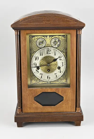 Westminster tafelklok, H 42 cm – kavel bij Twents Veilinghuis