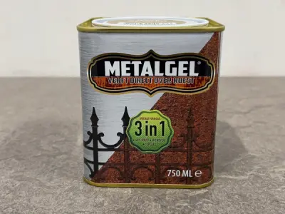 6x Metalgel 3-in-1 lak goud metallic 750ml – kavel bij XL Auctions
