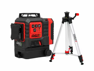 LevelFix 3D multilijnlaser met statief set CCL283G – kavel bij XL Auctions