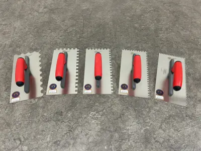 Het Melkmeisje getande plakspanen rvs set 5-delig – kavel bij XL Auctions
