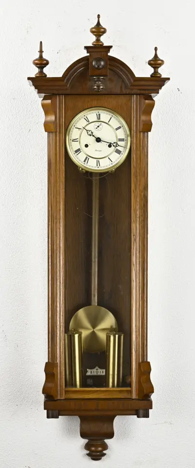 Weense regulateur, 120 cm – kavel bij Twents Veilinghuis