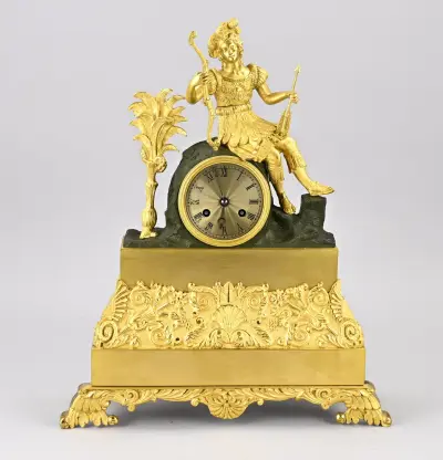 Charles Dix pendule, H 41 cm – kavel bij Twents Veilinghuis