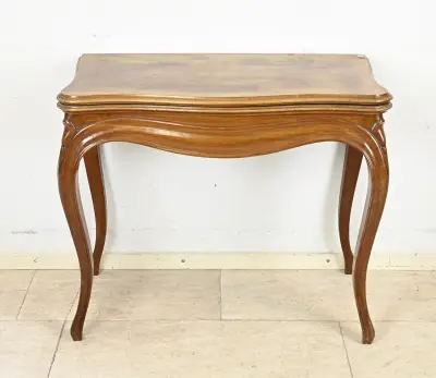 Mahonie speeltafel, Willem III – kavel bij Twents Veilinghuis