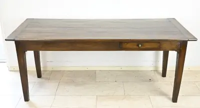 Eettafel + 2 lades, 1800 – kavel bij Twents Veilinghuis