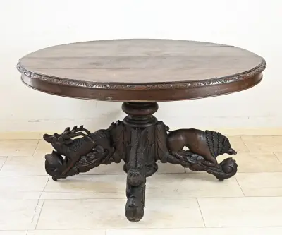 Jachttafel, 1880 – kavel bij Twents Veilinghuis