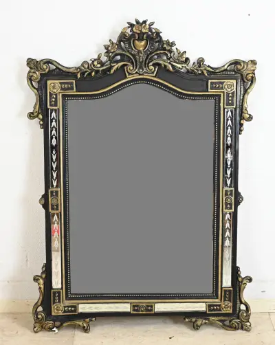 Franse spiegel, 107 x 71 cm – kavel bij Twents Veilinghuis