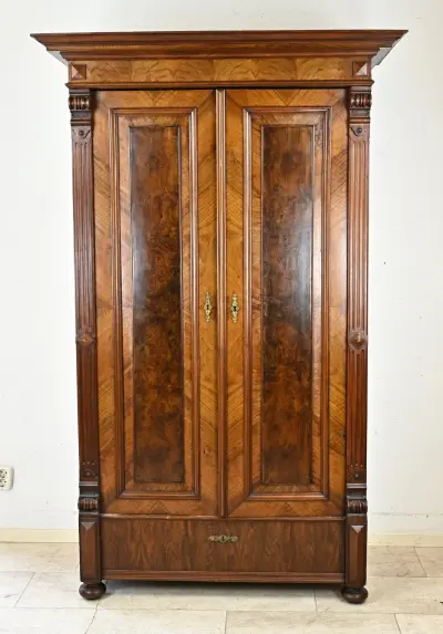 2-Deurs Gründerkast, 1890 – kavel bij Twents Veilinghuis