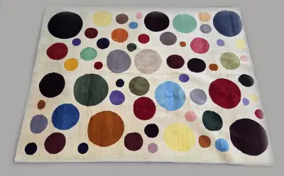 Modern tapijt, 199 x 151 cm – kavel bij Twents Veilinghuis