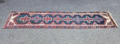 Perzisch kleed/loper, 250 x 61cm – kavel bij Twents Veilinghuis