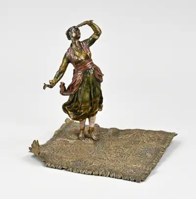Weens brons (Franz Bergmann), Danseres – kavel bij Twents Veilinghuis