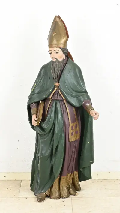 Religieus beeld, H 119 cm – kavel bij Twents Veilinghuis