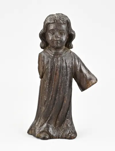 Heilig figuur, H 24,5 cm – kavel bij Twents Veilinghuis