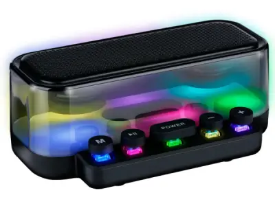 Compacte Bluetooth RGB-luidspreker – kavel bij XL Auctions