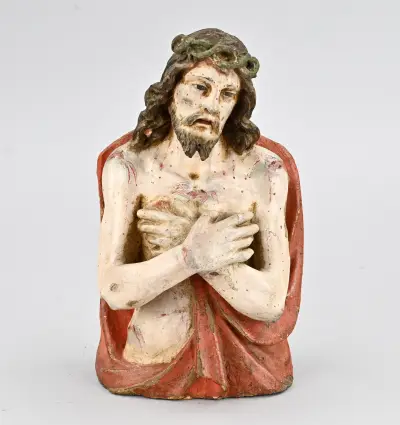 Beeld van Christus, H 23 cm – kavel bij Twents Veilinghuis