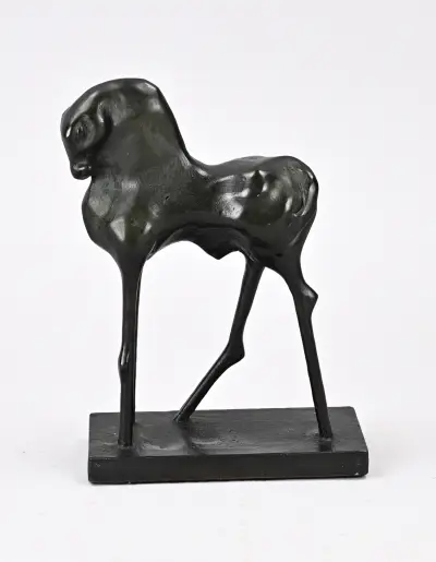 Anton ter Braak, Bronzen paard – kavel bij Twents Veilinghuis