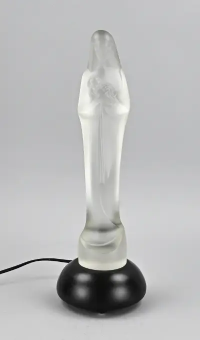 Leerdam lamp, H 45 cm – kavel bij Twents Veilinghuis