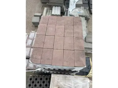 80m2 Betontegel Red Antique 30x20x6 Cm – kavel bij XL Auctions