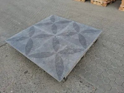 14,70 M2 Keramische Tegel Antra Flower 70x70x3,2 Cm – kavel bij XL Auctions