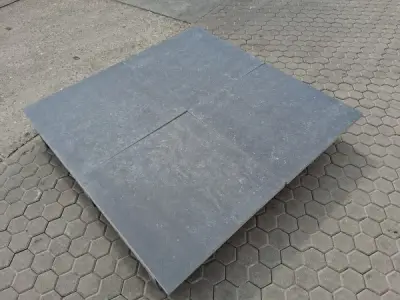 83,79 M2 Keramische Tegel Belgian Black 70x70x3,2 Cm – kavel bij XL Auctions