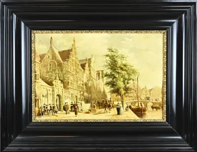 Tegeltableau 41 x 61 cm – kavel bij Twents Veilinghuis