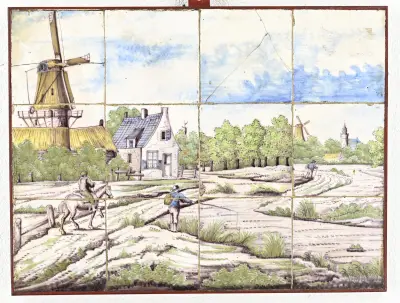 Tegeltableau – kavel bij Twents Veilinghuis