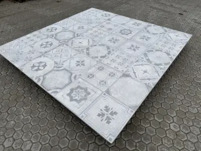 76,8 M2 Keramische Tegel Italian Decor 80x80x2 Cm – kavel bij XL Auctions