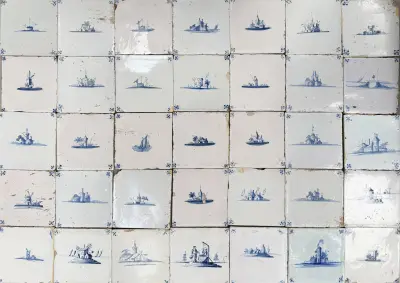 Lot tegels (terp) (30 st.) – kavel bij Twents Veilinghuis