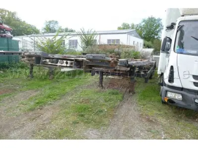 1 LKW-Sattelauflieger Krone Sattelauflieger SDC27 / Unfall- & Bastlerfahrzeug – kavel bij Zoll-Auktion, Wandlitz