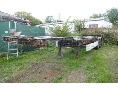 1 LKW-Sattelauflieger Krone Sattelauflieger SDC27 / Unfall- & Bastlerfahrzeug – kavel bij Zoll-Auktion, Wandlitz