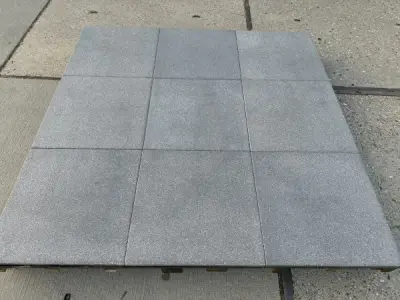 36,72 M2 Gecoate Tegel Naturelook Grey 60x60x3 Cm – kavel bij XL Auctions