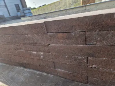 896x Muurblok Brown Black Nuance 59,5 Cm – kavel bij XL Auctions