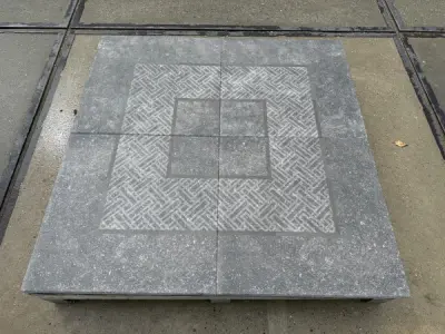 24,48 M2 Gecoate Tegel Decor 60x60x3 Cm – kavel bij XL Auctions