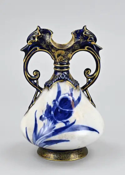 Royal Doulton vaas (Daffodil) – kavel bij Twents Veilinghuis