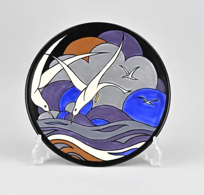 Platelen wandbord (Zenith) Ø 26 cm – kavel bij Twents Veilinghuis