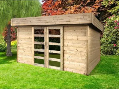 Tuinhuis Stockholm geïmpregneerd 2440x3620x2190 – kavel bij XL Auctions