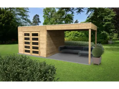Tuinhuis Tarento 2900x5910x2250 – kavel bij XL Auctions
