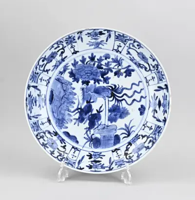 Chinese schotel Ø 38,5 cm – kavel bij Twents Veilinghuis