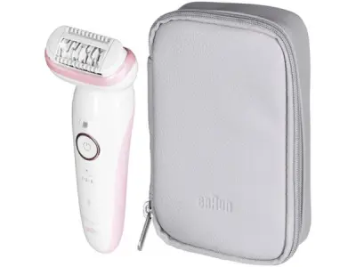 Braun Silk-épil 9 - Epilator - roze/Wit - Wet & Dry – kavel bij XL Auctions