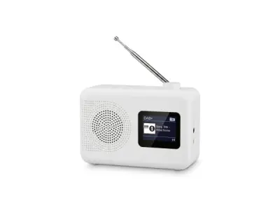 Silvercrest oplaadbare DAB+ Keukenradio Wit – kavel bij XL Auctions