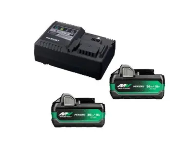 Hikoki UC18YSL3WHZ Booster Pack | 2 x Multi-Volt BSL38A18X – kavel bij XL Auctions
