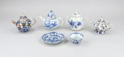 Lot Chinees porselein (5x) – kavel bij Twents Veilinghuis