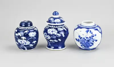 3x Chinees porselein – kavel bij Twents Veilinghuis