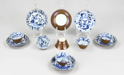 Lot Capucine kop/schotels (6x) – kavel bij Twents Veilinghuis