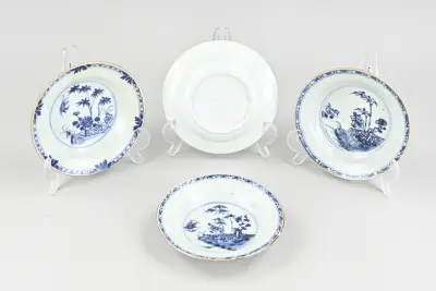 4x Chinees papbord Ø 16,5 cm – kavel bij Twents Veilinghuis