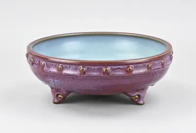 Celadon schaal Ø 25 cm – kavel bij Twents Veilinghuis