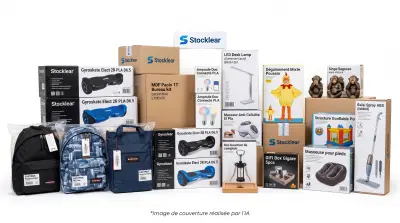 Volledige vrachtwagen met algemene rommelmarktartikelen — GiFi - 33.448 stuks – kavel bij Stocklear
