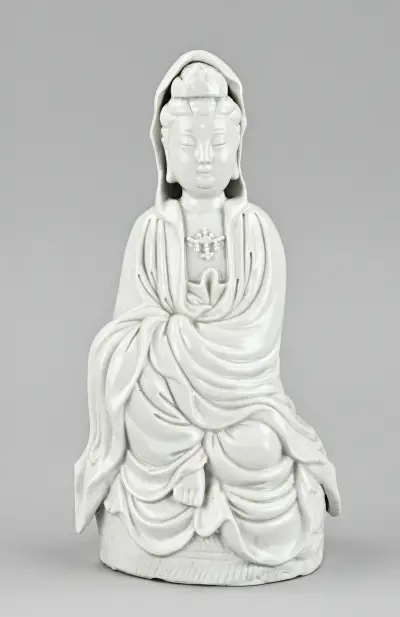 Quan Yin, H 25,8 cm – kavel bij Twents Veilinghuis