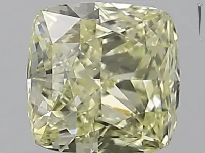 Diamant - 0.40 carat natuurlijke fancy colour diamant (gecertificeerd) – kavel bij Onlineveilingmeester