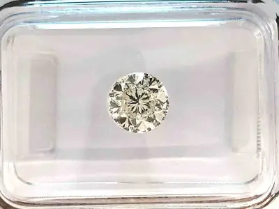 Diamant - 0.92 carat natuurlijke "Star of Amsterdam" diamant (gecertificeerd) – kavel bij Onlineveilingmeester