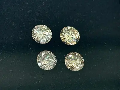Diamant - 1.67 carat natuurlijke diamant – kavel bij Onlineveilingmeester